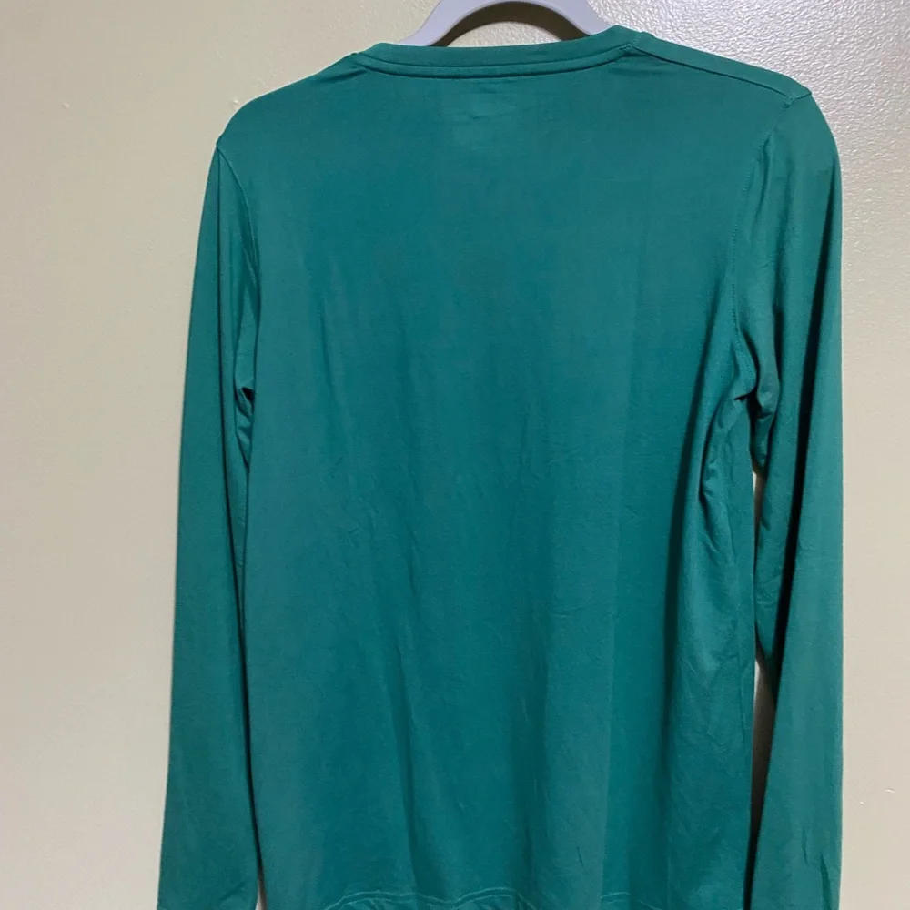 Mizuno Forrest‎ Green Long Sleeve Tee, Size L